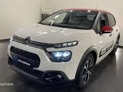 Blanc Utilisé 2022 Citroën C3 PureTech Citadine | 13 999 € (Prix juste)