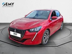 Rouge Utilisé 2020 Peugeot 208 Allure Citadine | 14 290 € (Bon prix)