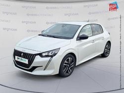 Blanc Utilisé 2022 Peugeot 208 Allure Citadine | 13 499 € (Prix juste)