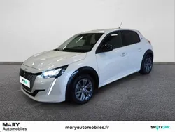 Blanc Utilisé 2022 Peugeot e-208 Allure Citadine | 17 990 € (Prix juste)