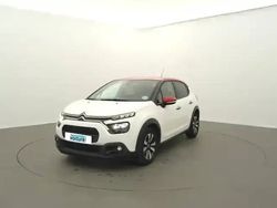 Blanc / pav rouge Occasion 2022 Citroën C3 PureTech Berline | 15 490 € (Prix juste)