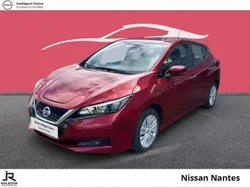 Rouge Utilisé 2021 Nissan Leaf Citadine | 13 490 € (Bon prix)