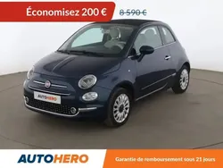 Bleu Utilisé 2016 Fiat 500C Lounge Cabriolet | 8 390 € (Prix juste)