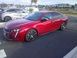 Rouge Utilisé 2020 Peugeot 508 GT-line Berline | 23 901 € (Prix juste)