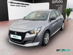 Gris Utilisé 2020 Peugeot 208 S Citadine | 10 790 € (Prix juste)
