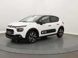 Blanc Utilisé 2022 Citroën C3 Shine Citadine | 14 300 € (Prix juste)