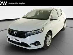 Blanc Utilisé 2022 Dacia Sandero Comfort Citadine | 12 999 € (Prix juste)