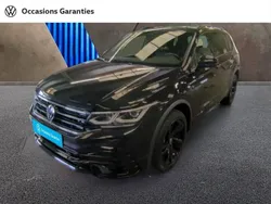 Noir Utilisé 2022 VW Tiguan Allspace R-line SUV | 36 990 € (Prix juste)