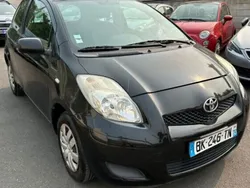 Noir Utilisé 2009 Toyota Yaris Citadine | 2 990 € (Prix juste)