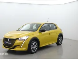 Blanc banquise (o) Utilisé 2022 Peugeot e-208 Style Citadine | 15 999 € (Bon prix)