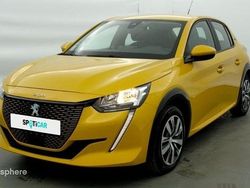Jaune Utilisé 2021 Peugeot e-208 Active Citadine | 12 931 € (Bon prix)