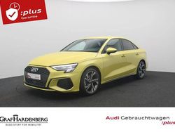 Jaune Occasion 2024 Audi A3 S-Line Berline | 28 380 € (Bon prix)