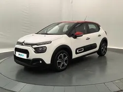 Blanc Utilisé 2022 Citroën C3 PureTech Citadine | 11 590 € (Prix juste)