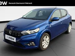 Bleu Utilisé 2021 Dacia Sandero Comfort Citadine | 11 489 € (Prix juste)
