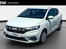 Blanc Utilisé 2023 Dacia Sandero Expression Citadine | 13 499 € (Prix juste)
