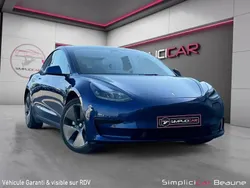 Bleu Utilisé 2021 Tesla Model 3 Standard Range Plus Berline | 27 980 € (Prix juste)