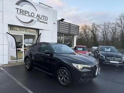 Noir Occasion 2018 Alfa Romeo Stelvio Super SUV | 23 990 € (Bon prix)