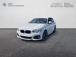 Blanc Utilisé 2017 BMW 118 M Sport Citadine | 22 840 € (Prix cher)