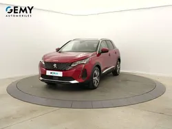 Rouge Utilisé 2021 Peugeot 3008 GT-line | 23 890 € (Prix juste)