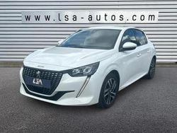 Blanc Utilisé 2021 Peugeot 208 Allure Citadine | 14 980 € (Prix assez cher)