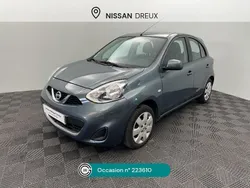 Gris Utilisé 2016 Nissan Micra Acenta Citadine | 8 490 € (Prix juste)