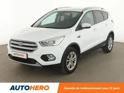 Blanc Utilisé 2017 Ford Kuga Titanium SUV | 15 190 € (Prix assez cher)