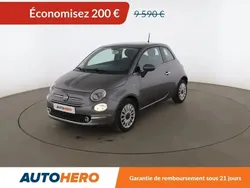 Blanc Utilisé 2018 Fiat 500 Lounge Citadine | 9 390 € (Bon prix)