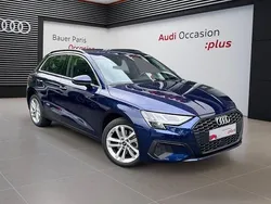 Bleu navarre métallisé Utilisé 2022 Audi A3 Sportback e-tron Design Berline | 27 980 € (Bon prix)