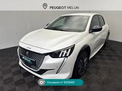 Blanc Utilisé 2022 Peugeot e-208 GT Citadine | 17 480 € (Bon prix)
