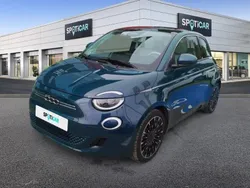 Ocean green métal Utilisé 2022 Fiat 500e La Prima Berline | 18 990 € (Prix assez cher)