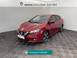 Rouge Utilisé 2018 Nissan Leaf Tekna Citadine | 11 490 € (Prix juste)