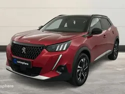 Rouge Utilisé 2021 Peugeot 2008 GT SUV | 17 199 € (Prix assez cher)