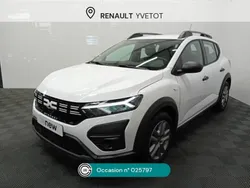 Blanc Utilisé 2023 Dacia Sandero Essentiel Citadine | 15 490 € (Prix juste)
