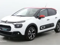 Blanc banquise (o) Utilisé 2022 Citroën C3 PureTech Citadine | 14 999 € (Prix juste)