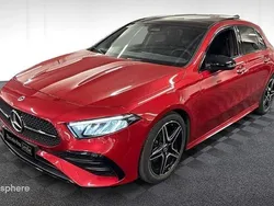 Rouge Nouvelle 2024 Mercedes A180 AMG line Berline | 35 990 € (Prix juste)