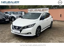 Blanc lunaire Utilisé 2019 Nissan Leaf Citadine | 17 490 € (Prix assez cher)