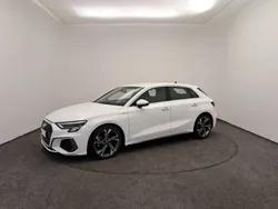 Blanc Utilisé 2021 Audi A3 Sportback S-Line Berline | 29 900 € (Prix juste)