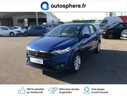 Bleu Utilisé 2021 Dacia Sandero Comfort Citadine | 13 499 € (Prix juste)