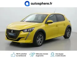 Jaune Utilisé 2021 Peugeot e-208 Style Citadine | 15 999 € (Bon prix)