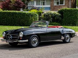 Noir Utilisé 1959 Mercedes 190 Cabriolet | 195 908 €