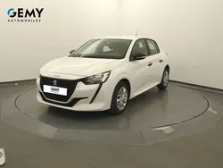 Blanc Utilisé 2022 Peugeot 208 S Citadine | 9 990 € (Bon prix)
