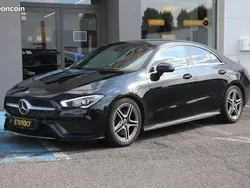 Noir Utilisé 2020 Mercedes CLA200 AMG line Coupé | 23 990 € (Super prix)