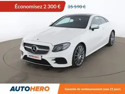 Blanc Utilisé 2017 Mercedes E220 Sportline Coupé | 33 290 € (Prix juste)