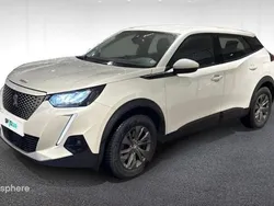 Blanc Utilisé 2020 Peugeot e-2008 Business-Line SUV | 14 280 € (Prix juste)