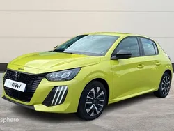 Jaune Utilisé 2024 Peugeot 208 Active Citadine | 15 499 € (Prix juste)