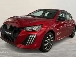 Rouge Utilisé 2024 Peugeot e-208 Active Citadine | 22 099 € (Prix assez cher)