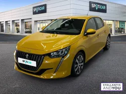 Jaune Utilisé 2020 Peugeot 208 Active Citadine | 11 490 € (Prix juste)