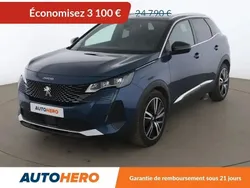 Bleu Utilisé 2021 Peugeot 3008 GT SUV | 21 690 € (Prix juste)