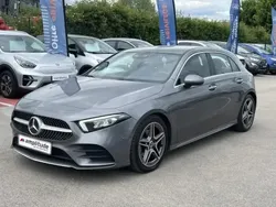 Gris montagne mã©tallisã© Utilisé 2020 Mercedes A200 AMG line Berline | 28 499 € (Prix juste)