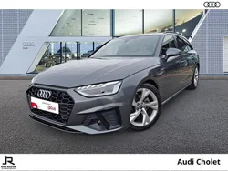 Gris daytona nacré Utilisé 2024 Audi A4 S-Line Break | 43 990 € (Prix assez cher)
